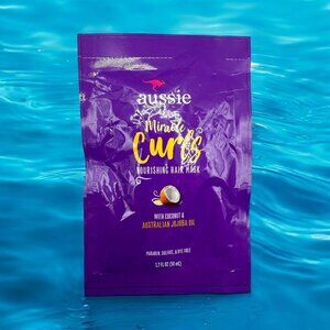 Aussie Miracle Curls Nourishing Hair Mask 1.7 oz Travel Size, 3 - Pack